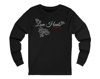 Motivational Quote T-shirt met lange mouwen