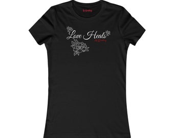 Love Heals-shirt voor dames