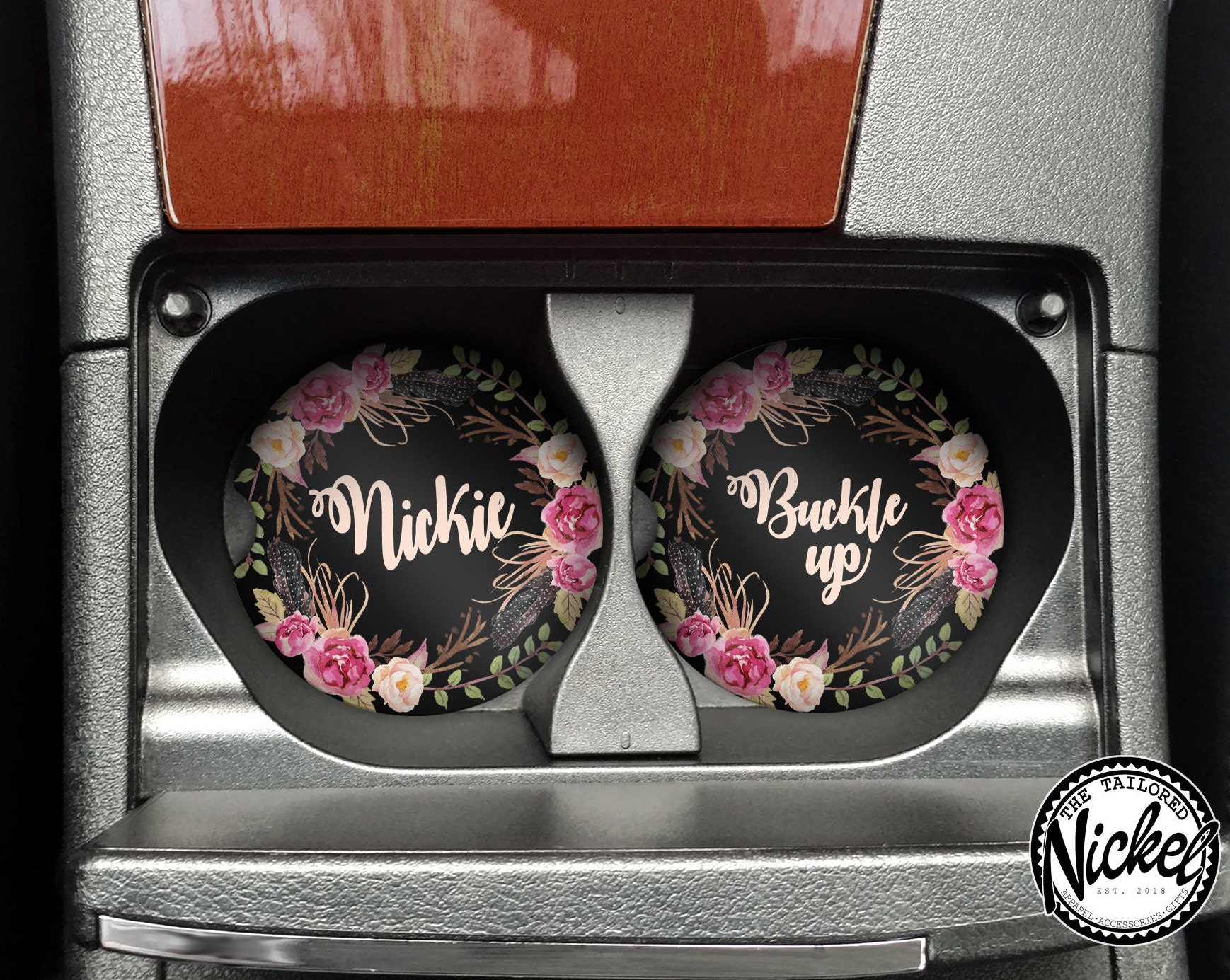 Personalized Car Coasters Etsy