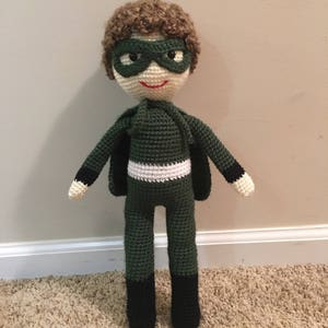 Handmade crochet doll