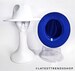 White Royal Blue Fedora| Two Tone Fedora| Zeta Phi Beta Sorority Gift| Wide Brim Fedora Women| Unisex Hat| Cowboy Hat| Panama Men| Dress Hat 