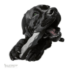 Super Max Indestructibone for dogs 101 lbs. plus - heavy chewer, power chewer, aggressive chewer, safest, best, toughest chew toy for dogs