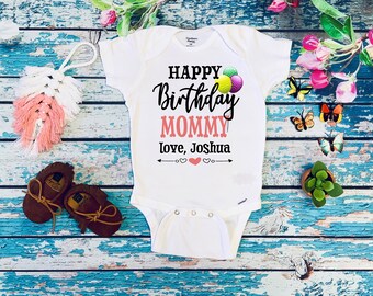 it's my mom's birthday onesie