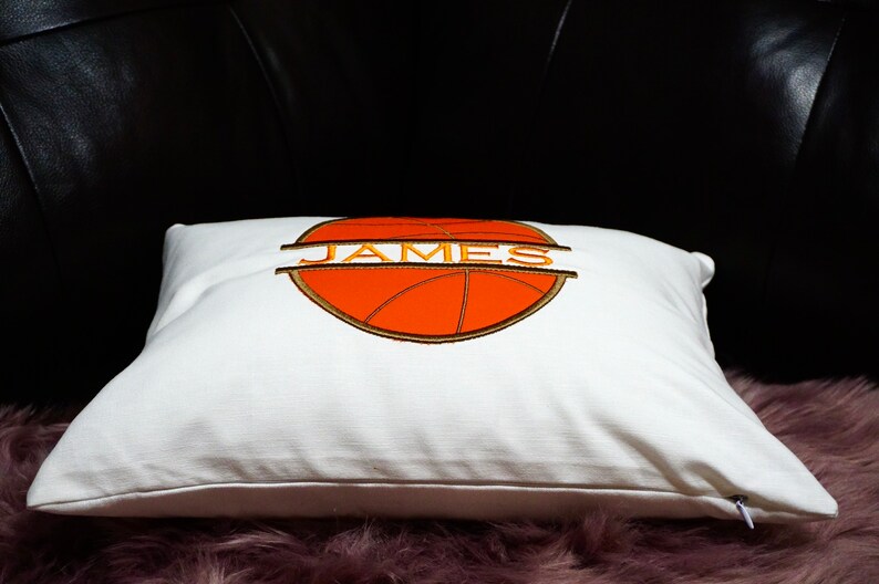 Personalized Applique Embroidery Pillow Handmade Pillow Cover Etsy