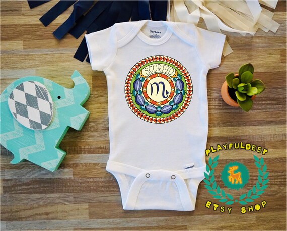 scorpio onesie