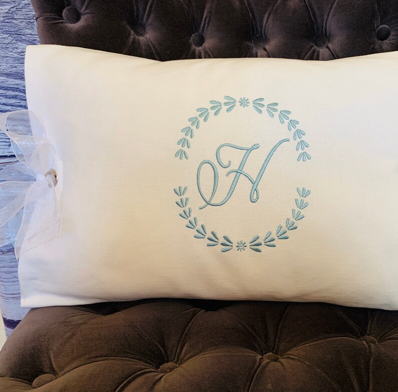 Monogram Pillow Throw Pillow Name Pillow Monogrammed Pillow Etsy Hong