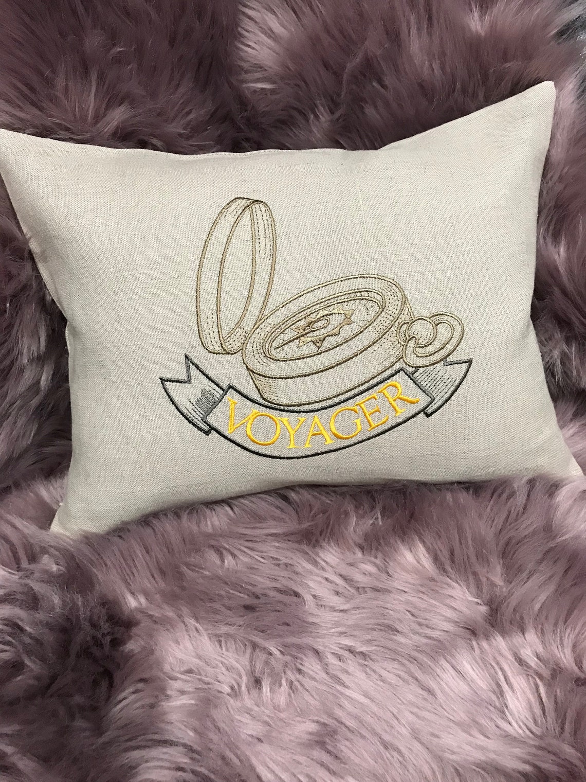 Man Cave Pillow Cover With Insert Mane Cave Pillow Linen Etsy