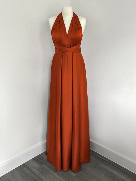 Infinity Dress Burnt Orange ...