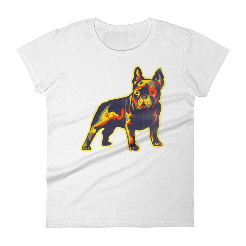 French Bulldog Clothing Women's Frenchie T Shirt | Etsy