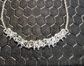 Butterfly Anklet Made of Sterling Silver