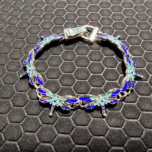 Dragonfly Beaded Bracelet Etsy