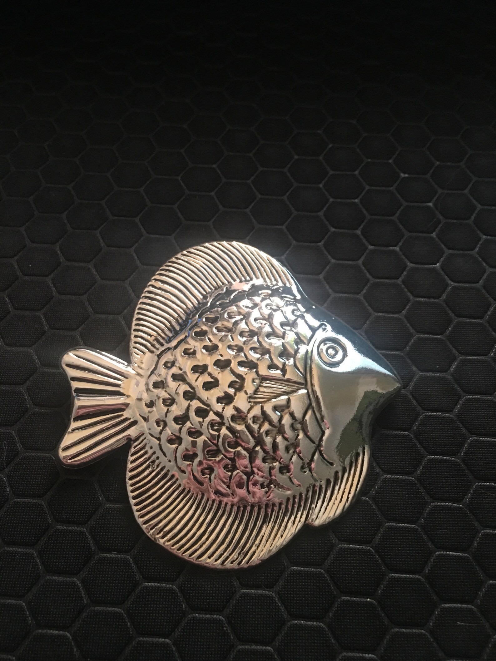 Fish Brooch Made of Sterling Silver | Etsy