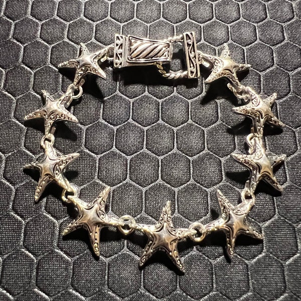 Sterling Fish Bracelet