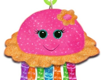 Jellyfish Janae Back Pack Clip 4 Inches in Length