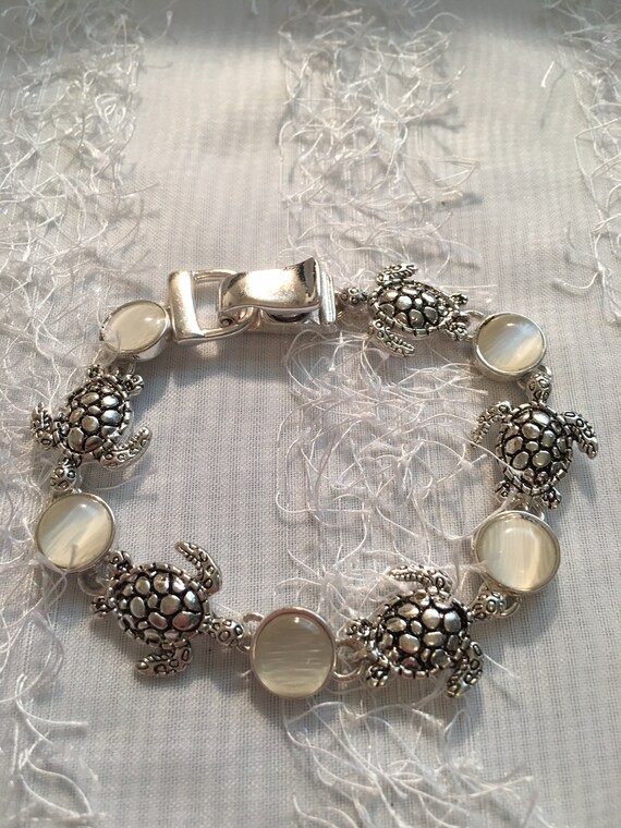 etsy turtle bracelet