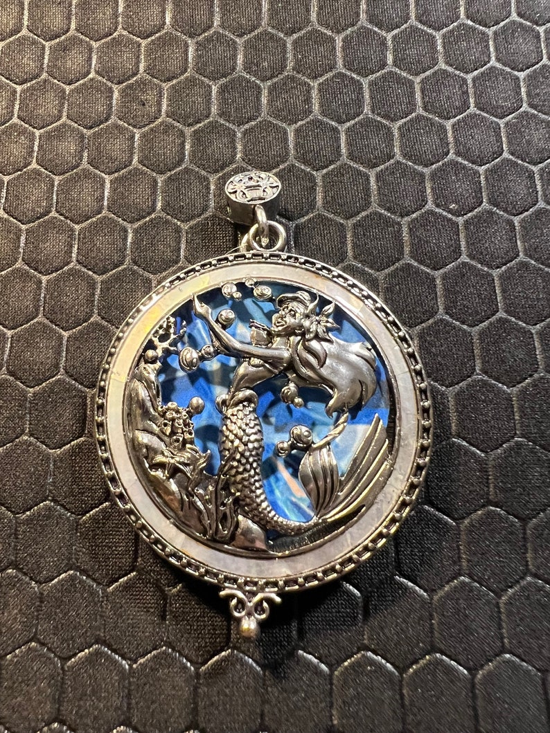 Mermaid Locket Made of Sterling Silver image 5