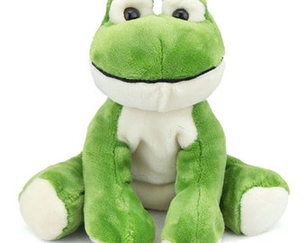 large stuffed frog