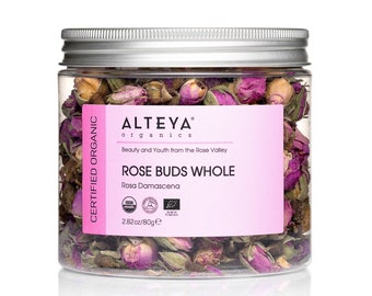Rose Buds (Bulgarian Rosa Damascena)- USDA Organic
