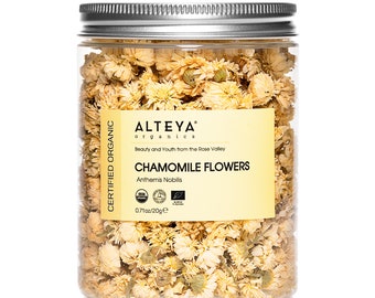 Roman Chamomile Flowers (Anthemis nobilis) - USDA Organic  - 0.71 Oz