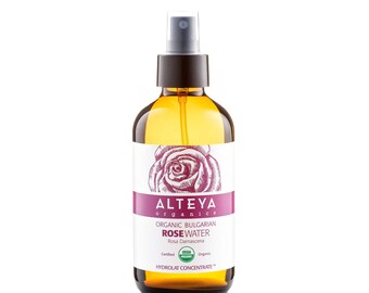 MINAS Bulgarian Rose Water Facial Cleanser – 32 Oz Natural Floral Hydrosol, Alcohol-Free