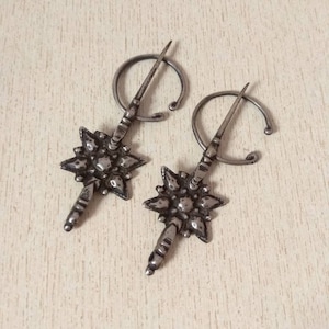 Antique Small Pair of Silver Berber Fibulae &quot;TIZERZAI&quot; from Morocco, Berber Fibulae, Moroccan Jewelry