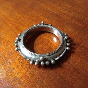 Old silver bracelet from Southern Morocco and Mauritania