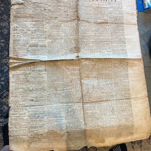Fantastic May 12, 1866 Waukegan, Illinois “Lake County Patriot” Newspaper