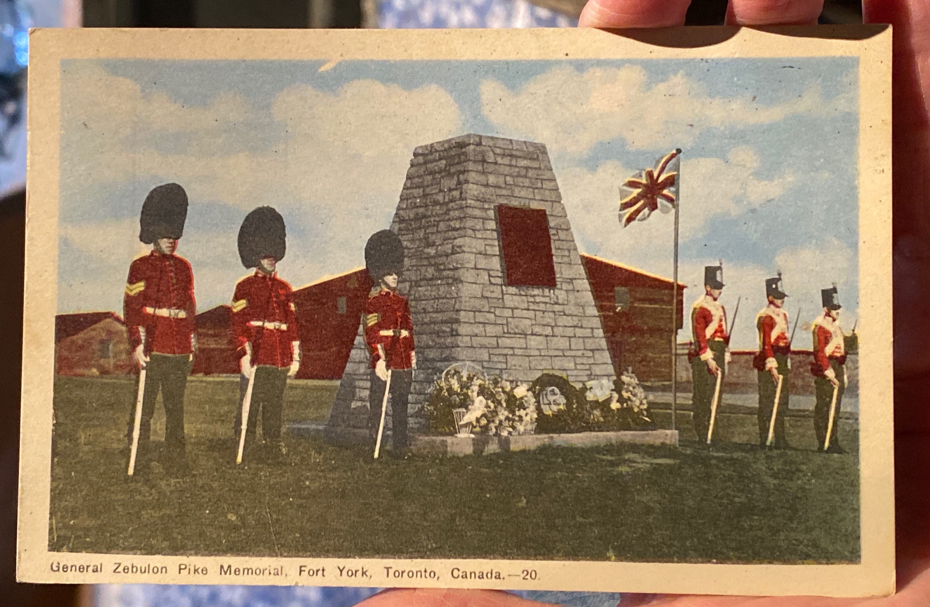 Lovely Antique Colorized Postcard of General Zebulon Pike Etsy UK