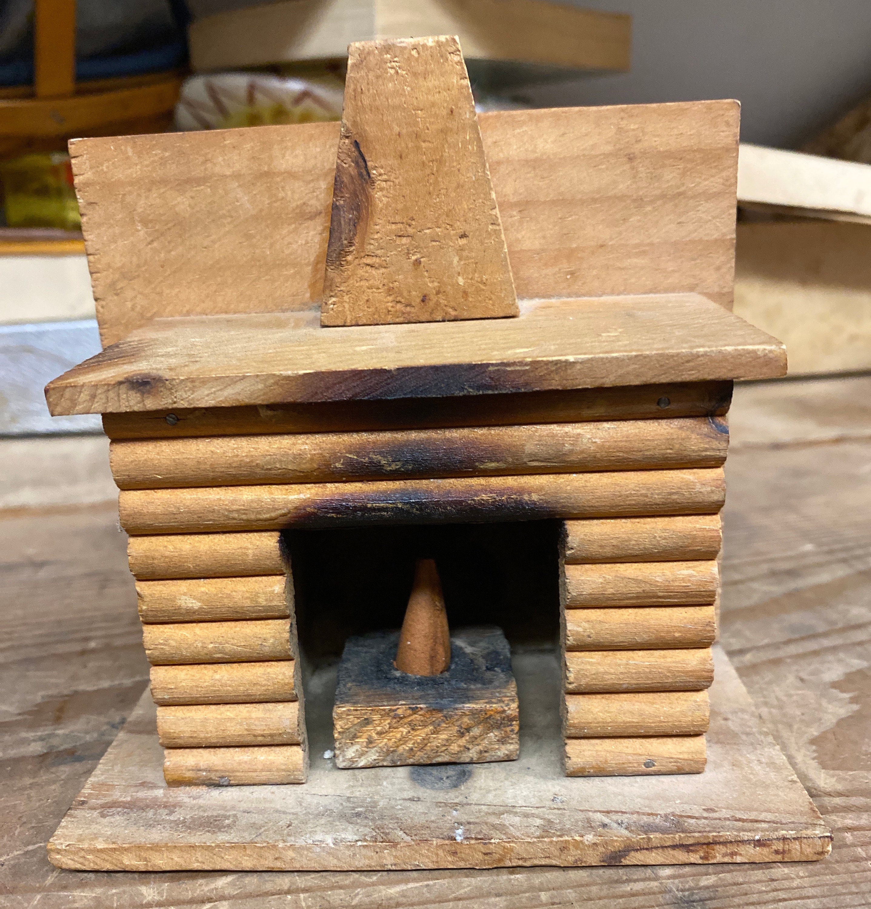Cool Antique Wooden Fireplace Chimney Incense Burner Smoker - Etsy