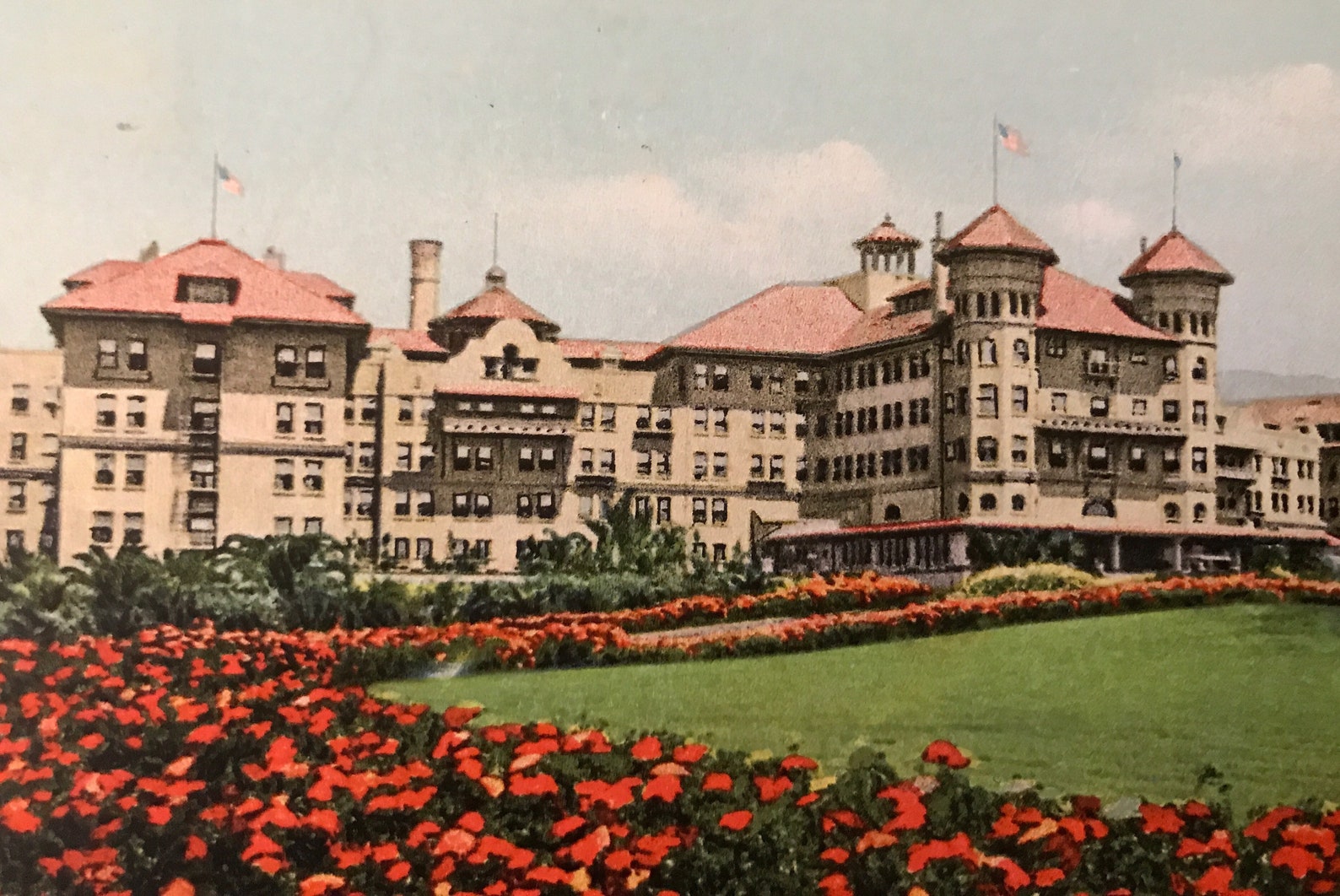 2 Beautiful Antique Hotel Potter Santa Barbara California Etsy