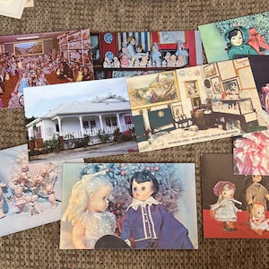 Collezione 18 Vintage Doll Postcards Mary Trimble, Babyland General Hospital, Rose O'Neill, Jewel's Dolls, Niada Dolls e Xavier Roberts