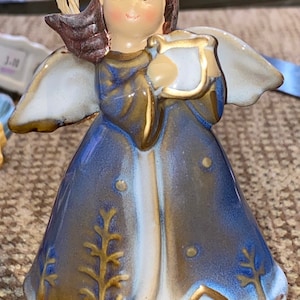 Lovely Porcelain Ceramic Girl Angel Bell