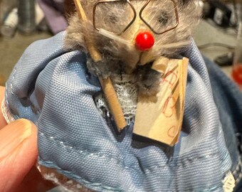 Vintage Fur Mouse