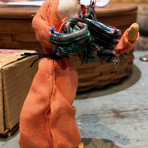 Darling Boxed Antique 1930s Handcrafted Jerusalem Made in Israel Doll