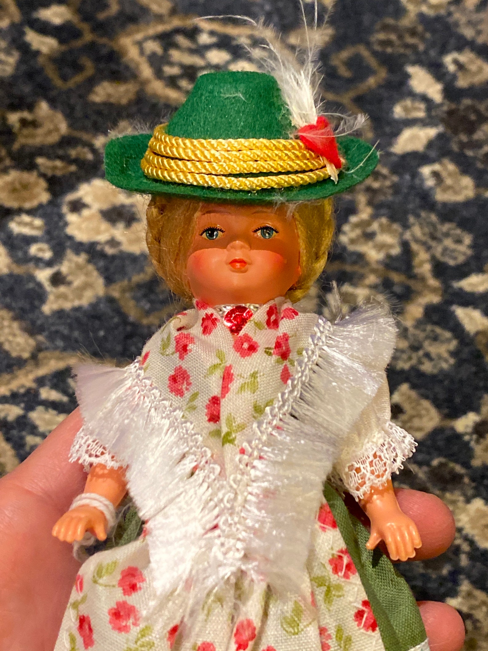 Vintage Lovely German Girl Doll Trachtenpuppen Etsy