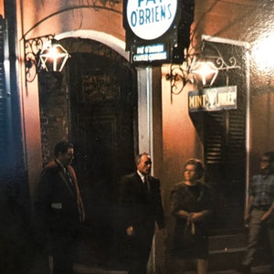 1960er Unbenähte Pat OBrien es Lounge Color Postkarte New Orleans