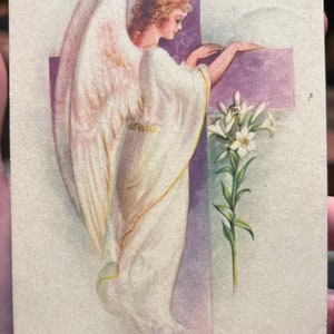 Bella cartolina di Pasqua del 1925 di Lisdonfalls, Maine