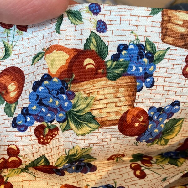 Longaberger Large Harvest Blessings Liner In Orchard Park Plaid