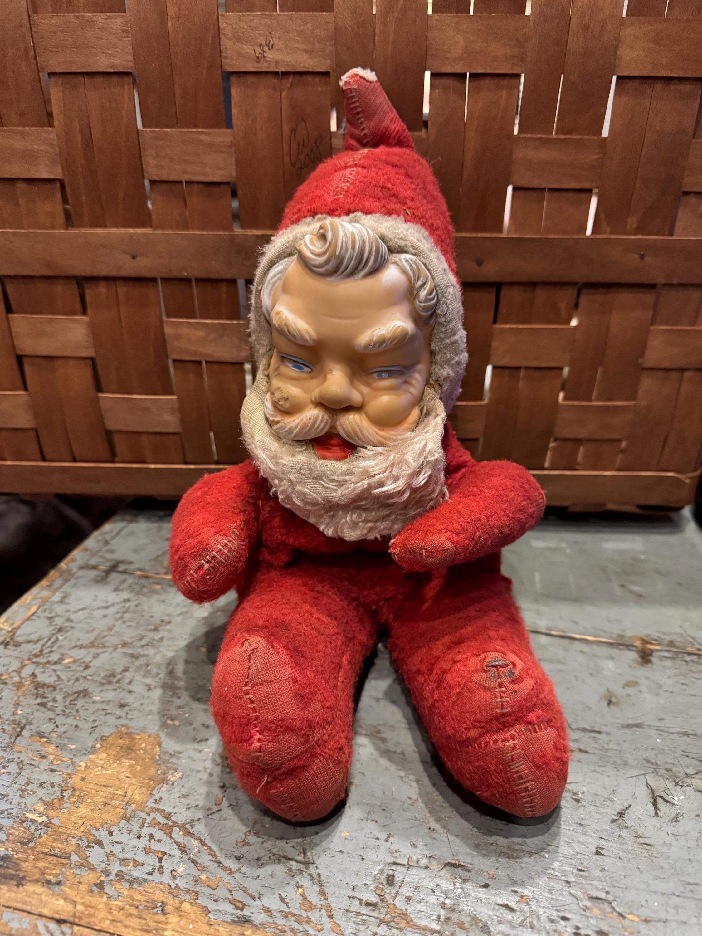 Vintage Rushton Santa - Etsy