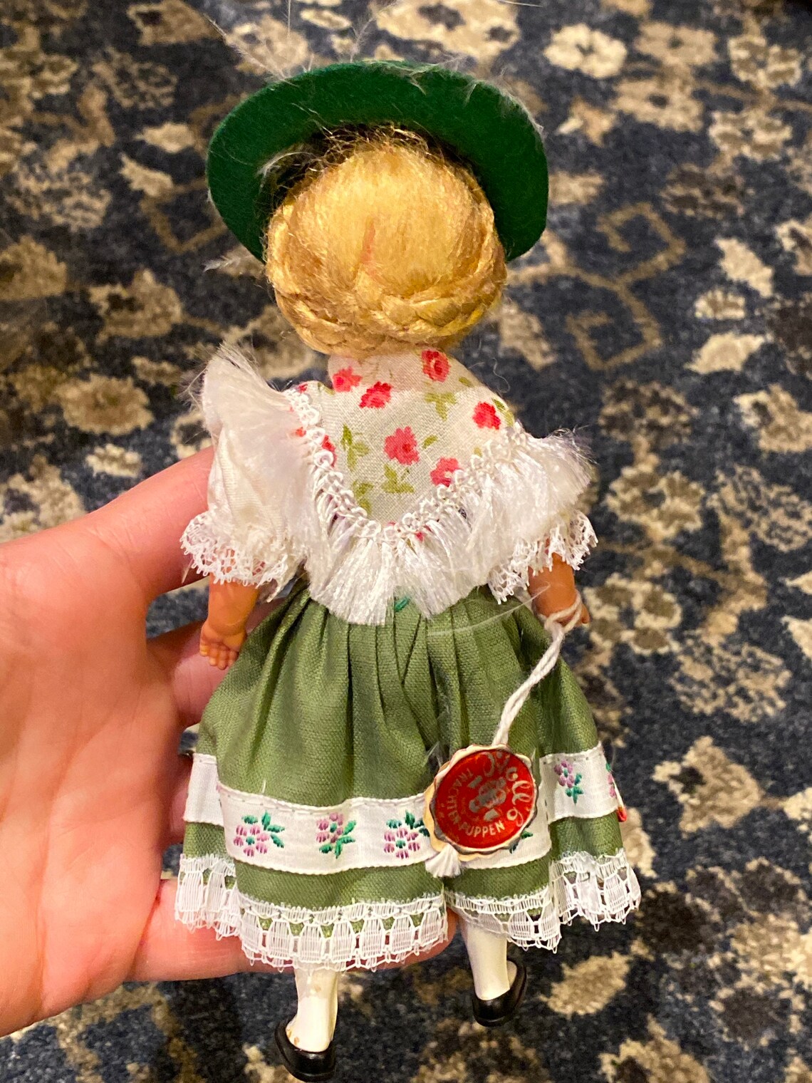 Vintage Lovely German Girl Doll Trachtenpuppen Etsy