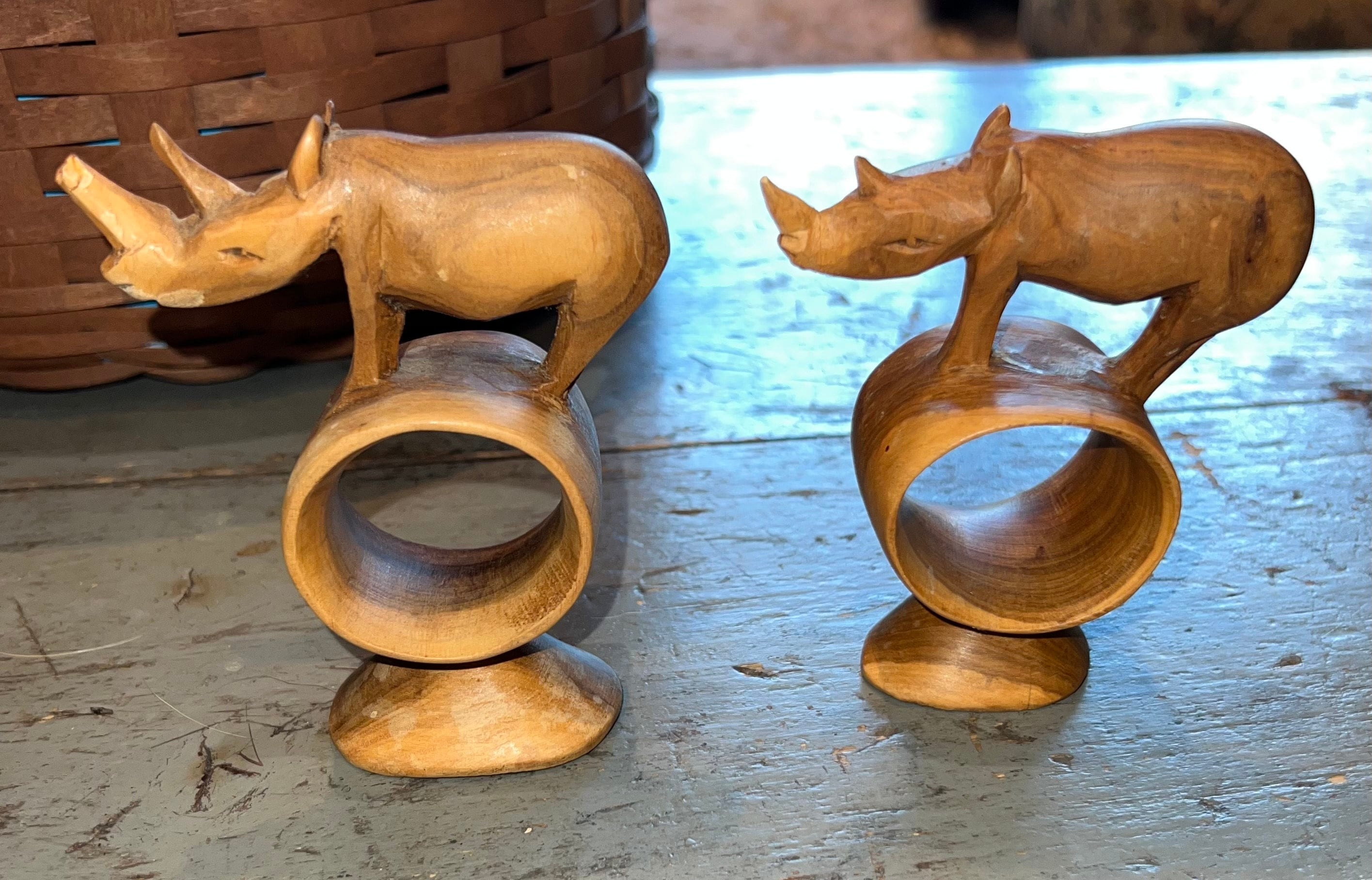 African animal napkin rings outlet