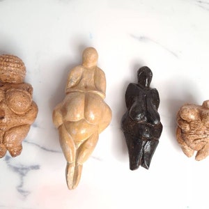 Venus von Willendorf, die Venus von Lespuque, Die Venus von Hohle Fells, DieVenus von Dolní Věstonice set image 3
