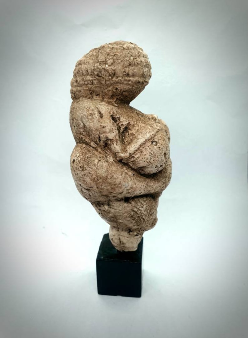 Venus von Willendorf, Österreich, Vilendorfska venera Female, replika replica Austria figur Skulptur Parastone prehistoric, mother Goddess image 3