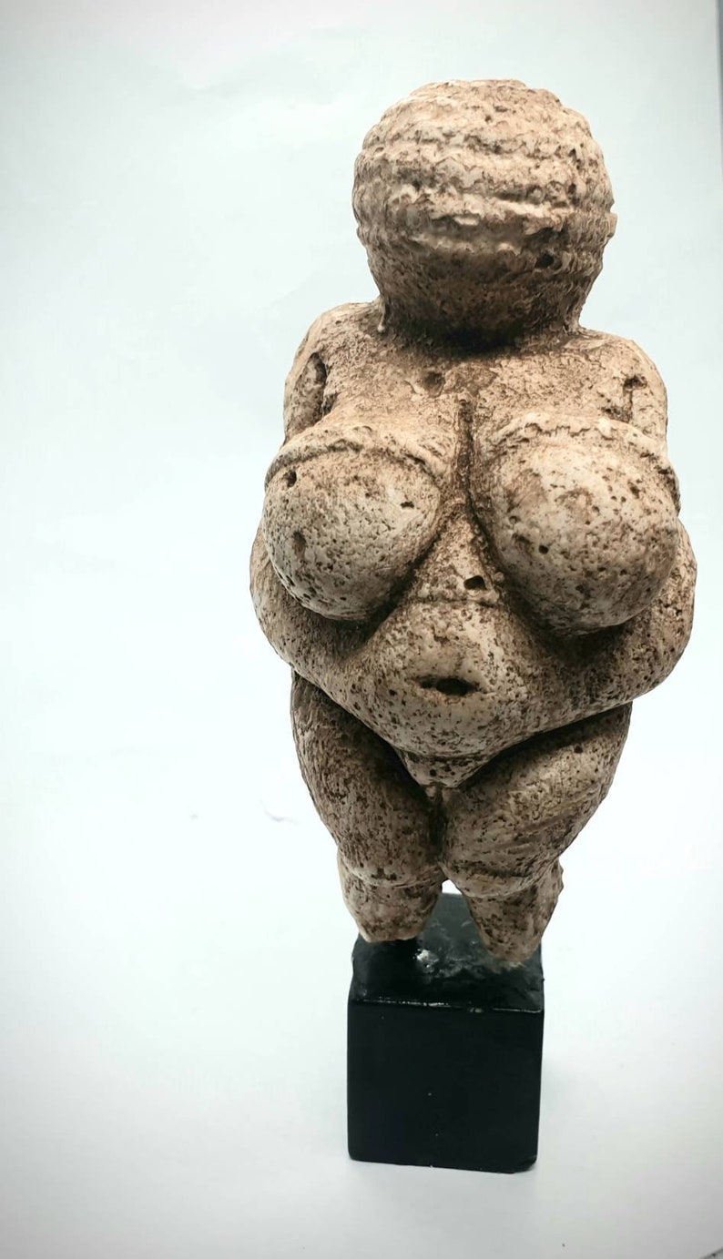 Venus von Willendorf, Österreich, Vilendorfska venera Female, replika replica Austria figur Skulptur Parastone prehistoric, mother Goddess image 1
