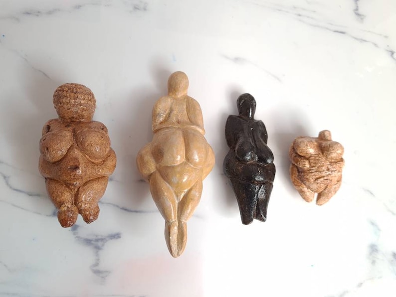 Venus von Willendorf, die Venus von Lespuque, Die Venus von Hohle Fells, DieVenus von Dolní Věstonice set image 6