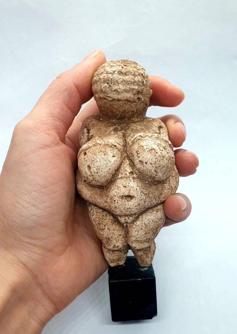 Venus von Willendorf, Österreich, Vilendorfska venera Female, replika replica Austria figur Skulptur Parastone prehistoric, mother Goddess image 5