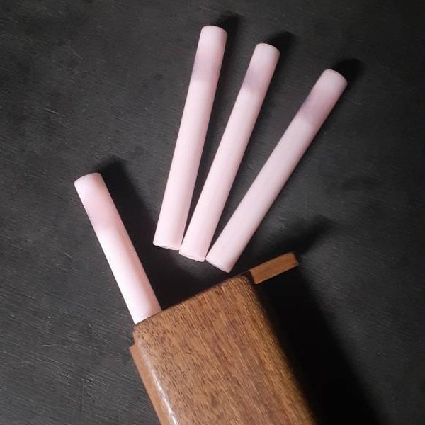 Bubblegum Pink 9mm glass one hitter for your dugout / hitter box (please read description)