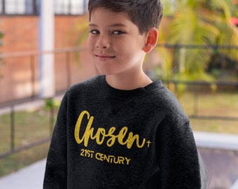 Kids 'Chosen 21st Century' Christian Sweatshirt