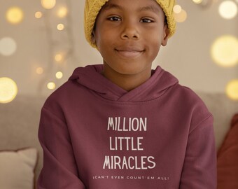 Kids 'Million Little Miracles' Christian Hoodie