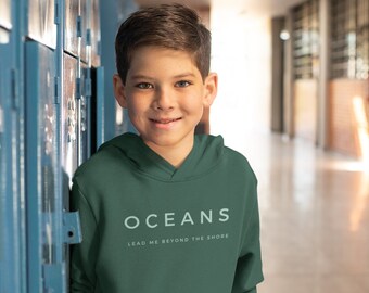 Kids Oceans Hoodie: Christian Pullover Sweatshirt